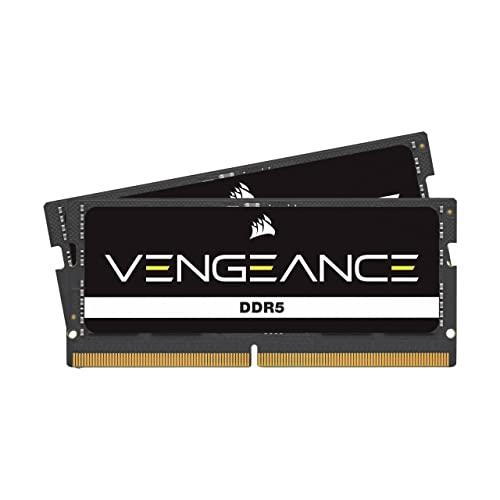 CORSAIR DDR5-4800MHz ノートPC用 メモリ VENGEANCE DDR5 32GB [16GB&times;2枚] SO-DIMM CMSX32GX5M2A4800C40 (PC5-38400)｜よつば商店