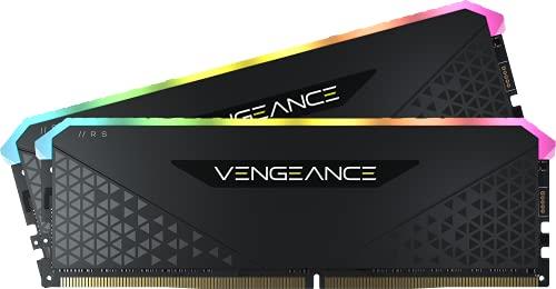 CORSAIR DDR4-64GB 3600MHz CL18 事務机とっ始めパソコン用記憶装置 VENGEANCE RGB RS 64GB [32GB×2枚] CMG64GX4M2D3600C18