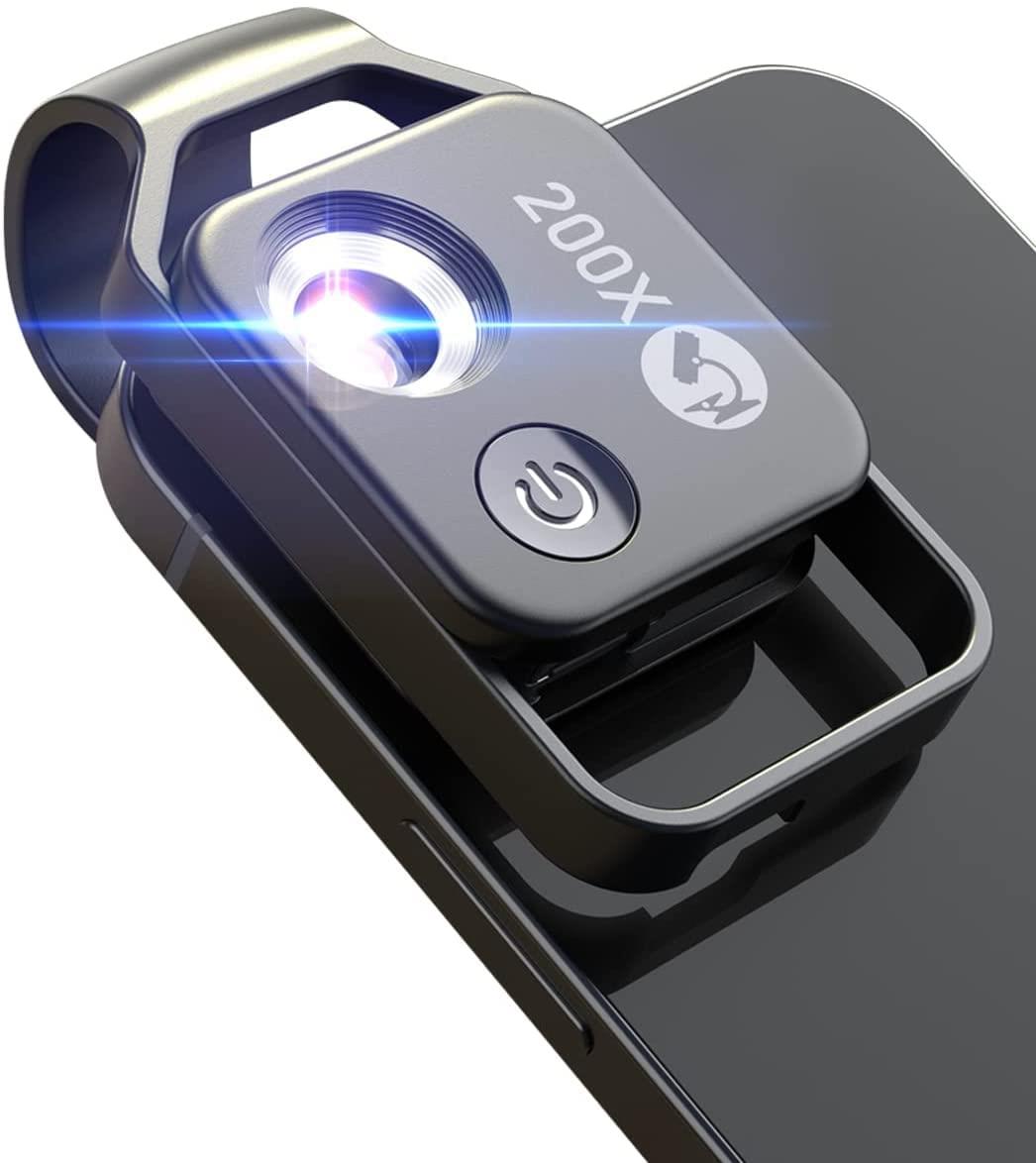 楽天市場】スマホ顕微鏡 iphone「iミクロン」 電子顕微鏡 スマホ