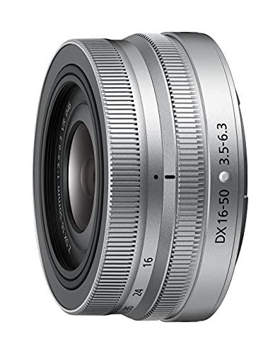 Nikon 判定基準望遠レンズ NIKKOR Z DX 16-50粍 f/3.5-6.3 VR しろがね色 Zマウ ント DX水晶体 NZDXVR16-50SL