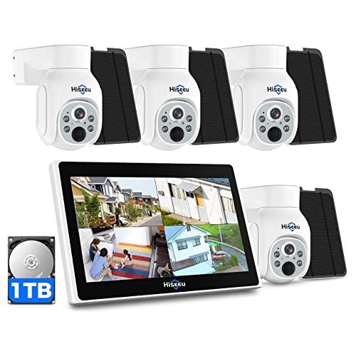 Hiseeu 防犯カメラセット 4台付 楽天市場】【500万画素】ワイヤレス防犯カメラセット Hiseeu 屋外