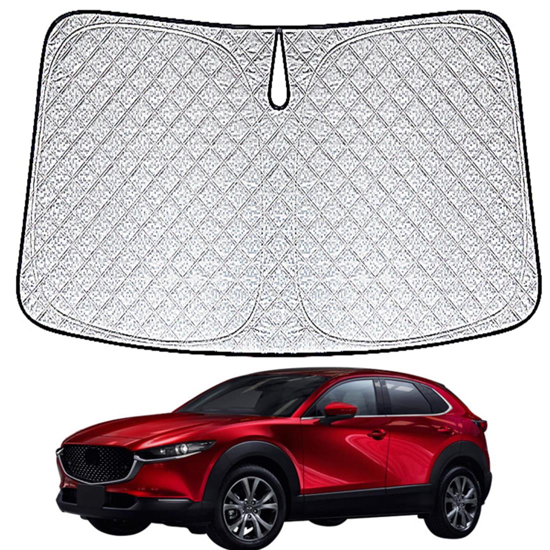 楽天市場】USマツダ純正 専用設計 CX-30 ロゴ入 サンシェード