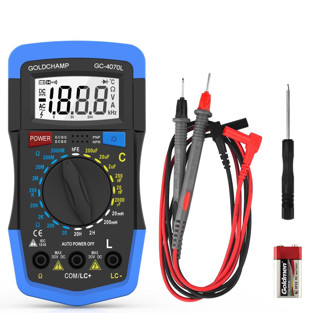 楽天市場】KAIWEETS テスター 充電式 10000カウント 大画面 楽天市場】KAIWEETS テスター 充電式 10000カウント 大画面