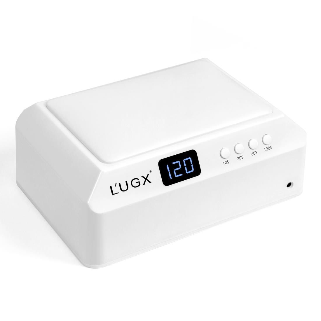 L’UGX LED & UV ネイルライト 72W ジェルネイル ライト uvライト レジン用 硬化ライト プロ用 高速硬化ライト 四階段タイマー