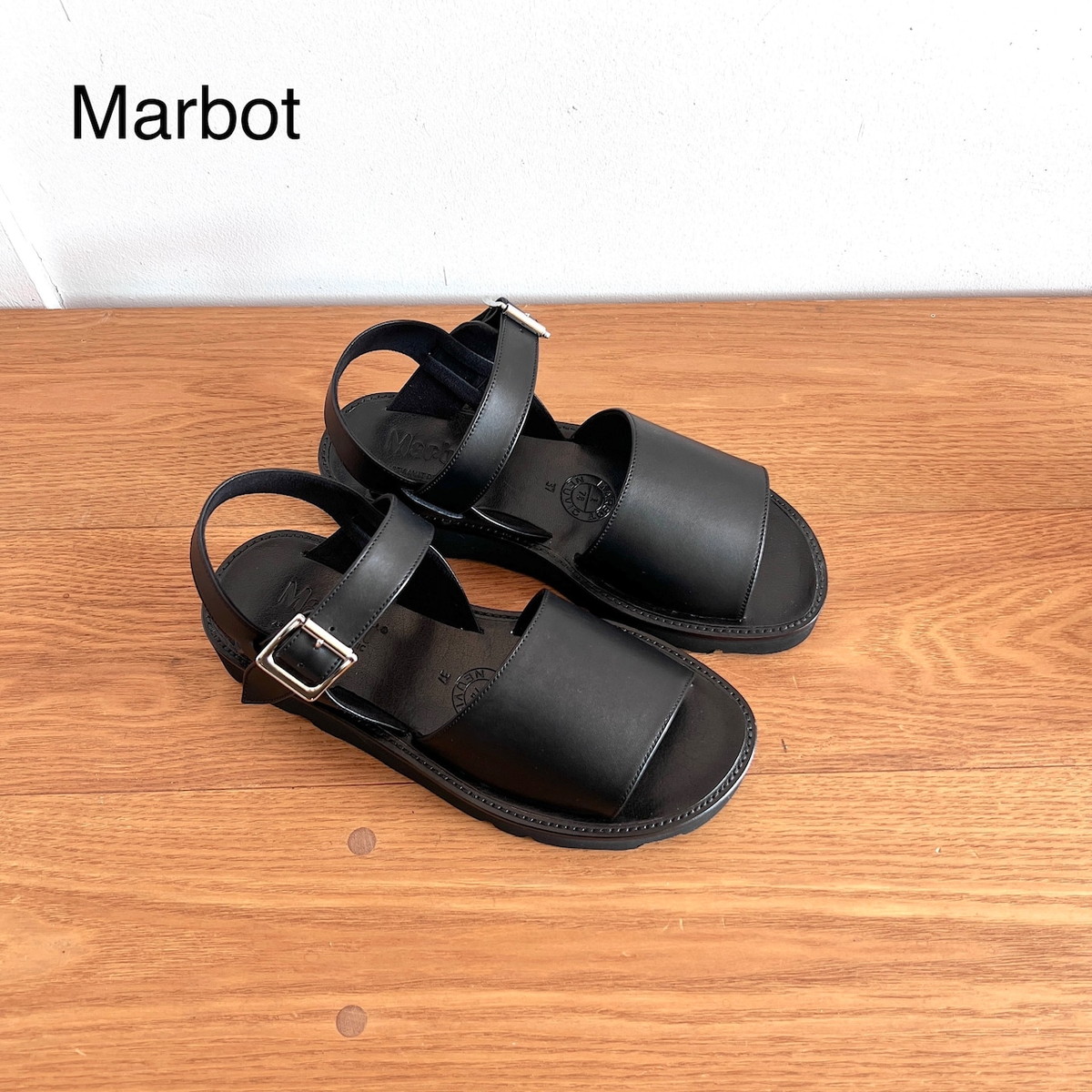 MARBOT/マルボー・SAILOR SANDALS サイズ：36 - 38 カラー：ブラック