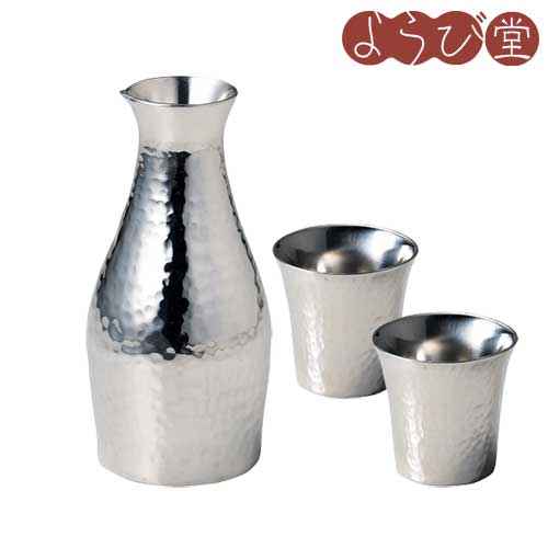匠の槌目 ステンレス2層 酒器3点セット 9,768円