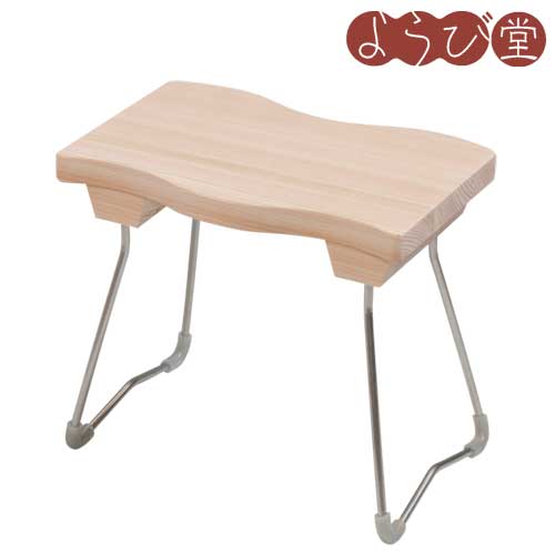 tonono（とのの）バスチェアー 桧 32×21×H30糎 / 木製 お風呂設備 日本製