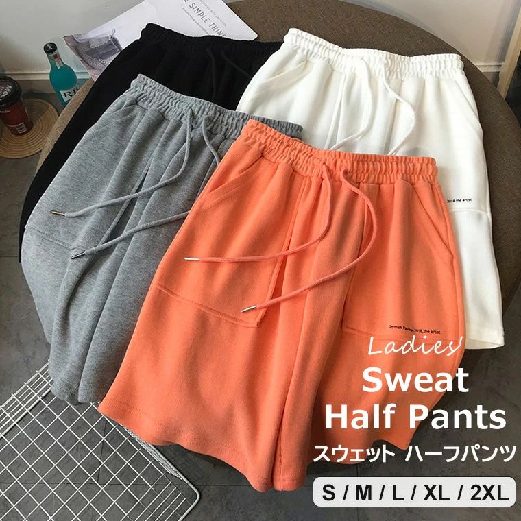 新品未使用　TFW49 スウェット　ハーフパンツ　ショートパンツ　M 楽天市場】「スーパーSALE半額」スウェット ハーフパンツ レディース