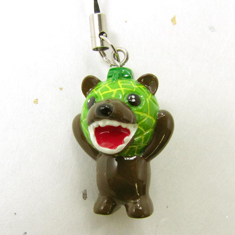 【楽天市場】【メロン熊公式販売店舗】メロン熊 [バンザイストラップ] メロン/熊/くま/メロンクマ/クマー/ゆるキャラ/グッズ/ご当地/夕張