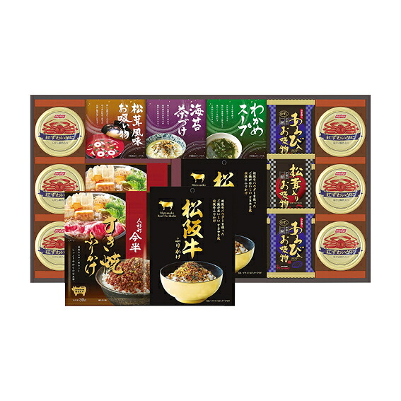 【送料無料】【47%OFF】最大【半額 50%OFF】【のし包装サービス】「人形町今半」【ニッスイ かに缶】&【 松阪牛ふりかけ&すき焼き風ふりかけ&「あわび入りお吸い物」高級で贅沢 フリーズドライ ギフト】 【賞味期限300日】出産内祝 結婚内祝 香典返し|ギフトショップようこそ屋