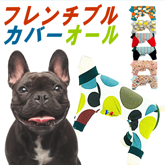 楽天市場 カバーオール パグ フレンチブルドッグ用 犬服 犬 服 皮膚病 抜け毛対策 ドッグウェア ロンパース Very ベリー 着せやすい 長袖 あす楽対応 ぽっきり 術後服 犬服つなぎ 月間優良ショップ クーポン有 犬服 ユウランプ