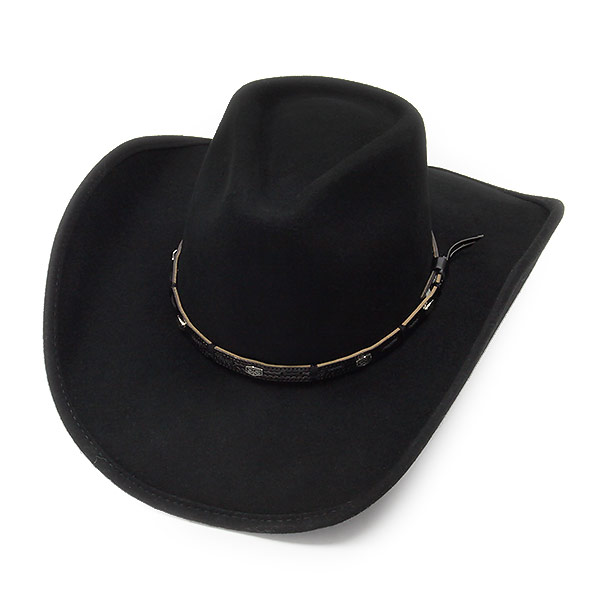 #320096 ブルハイド BULLHIDE ウエスタンハット WILD HORSE ブラック 0381BL S-L 【送料無料】