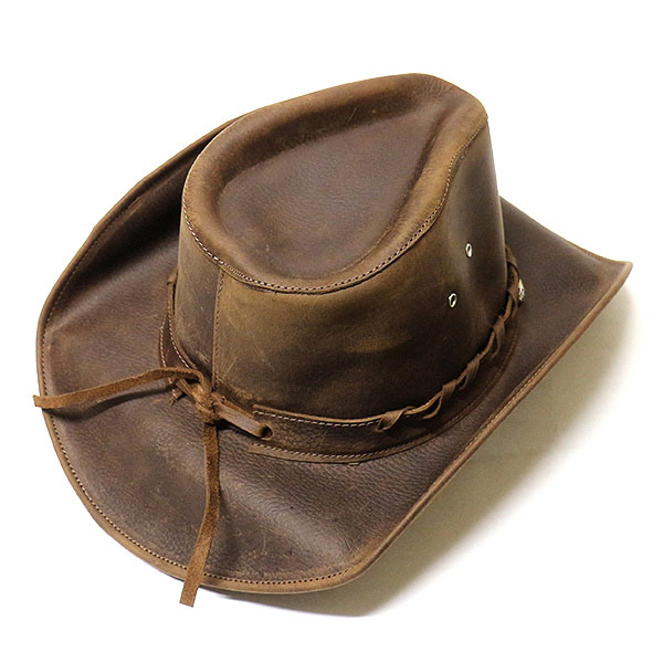 4052Ch Bullhide Mens Briscoe Leather Cowboy Hat