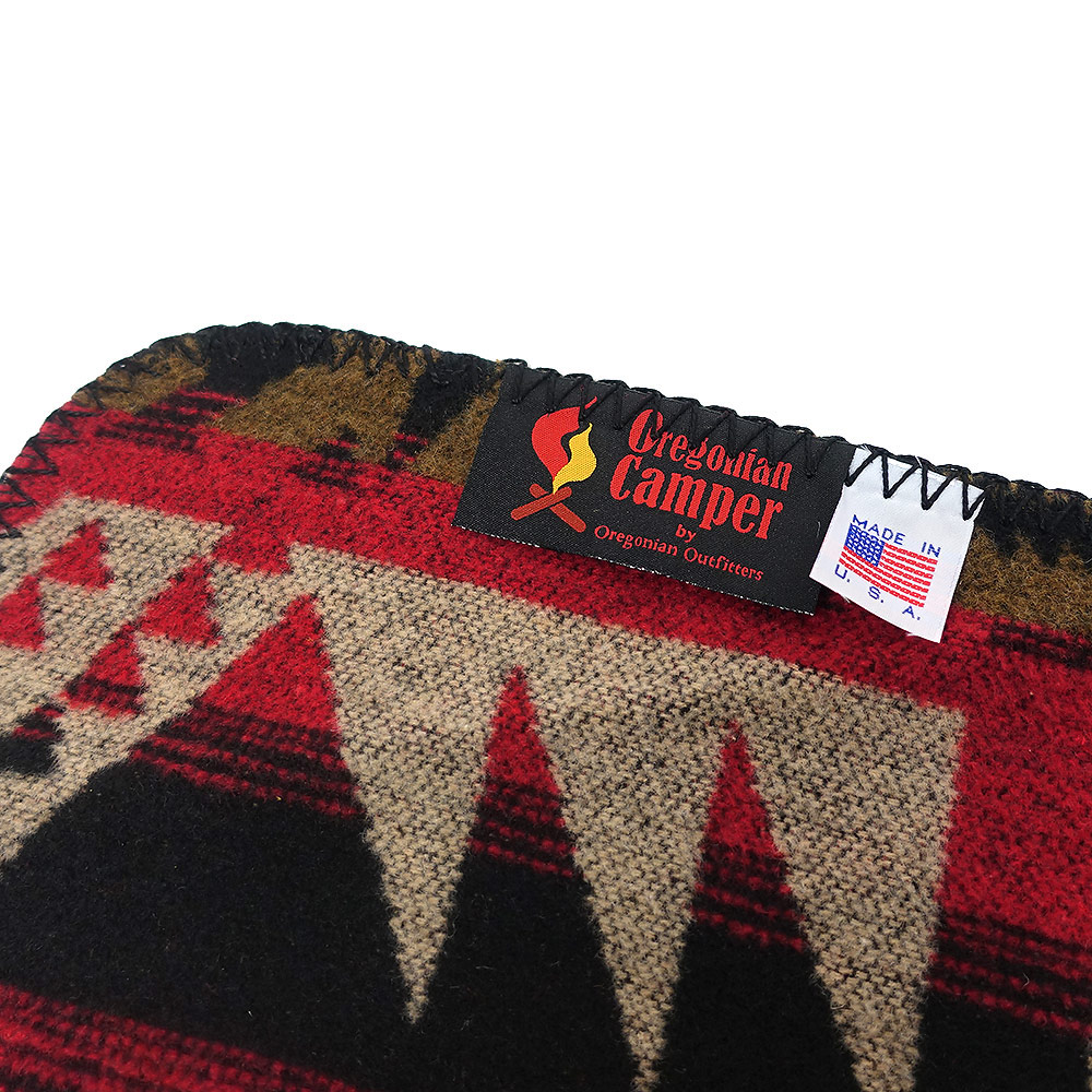 オレゴニアン キャンパー Oregonian Camper ハーフネイティブアメリカンブランケット レッドリバー 150 90cm Half オンライン Native American Blanket 膝掛け 肩掛け マルチクロス アメリカ製 アウトドア キャンプ グランピング q 赤レッド Rcp