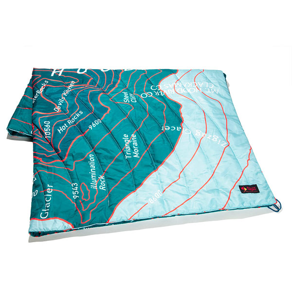 #928637 オレゴニアンキャンパー Oregonian Camper パディングブランケット (トポ ティール) OCB 2223 TOPO TEAL 190×133cm 【送料無料】
