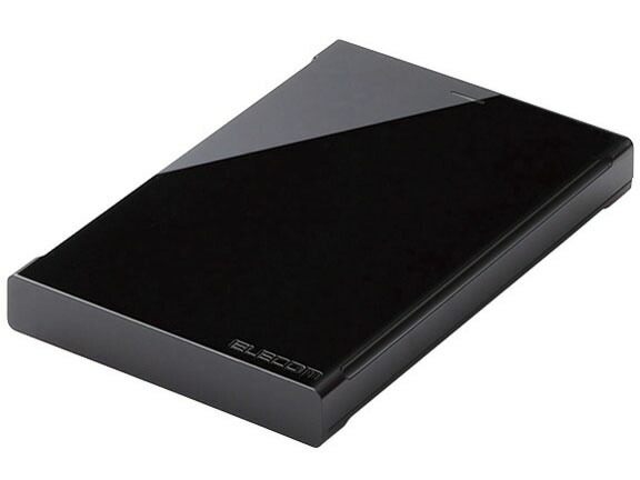【ポイント10倍】 エレコム 外付け ハードディスク ELP-CED010UBK [ブラック] [容量：1TB インターフェース：USB3.0/USB2.0] 【P10倍】