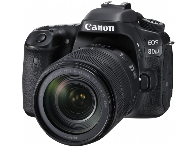 【楽天市場】【ポイント10倍】 CANON デジタル一眼カメラ EOS 80D EF-S18-135 IS USM レンズキット [タイプ：一眼レフ 画素数：2580万画素(総画素)/2420