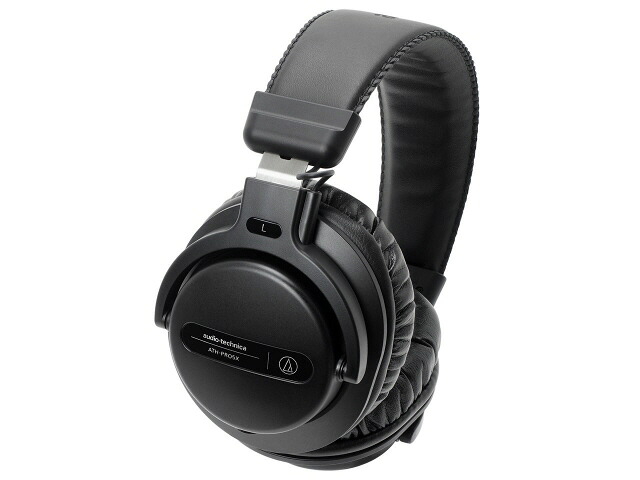 【ポイント10倍】 オーディオテクニカ イヤホン・ヘッドホン ATH-PRO5X BK [ブラック] [タイプ：ヘッドホン 装着方式：オーバーヘッド 構造：密閉型(クローズド) 駆動方式：ダイナミック型] 【P10倍】