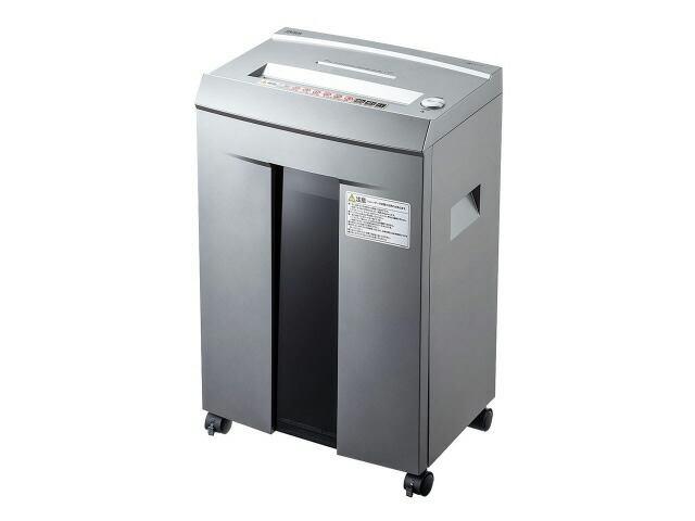 【尖んがり10倍】 【代引不可】サンワサプライ シュレッダー PSD-M4010 [細断つら構え：マイクロとり捨てる 細断大きさ：2x12粍 最大限度投じる幅：A4 最大限度細断枚数(手差し時)：12枚 幅x高さx奥ぶかさ：350x550x255粍] 【P10倍】