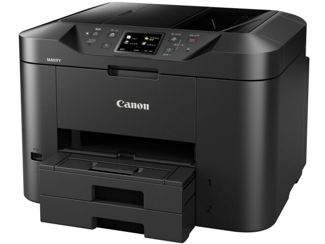 【尖んがり10倍】 【代引不可】CANON 印刷者 MAXIFY MB2730 [印字機：インクジェット 最大限度質問用紙大きさ：A4 インキ色数：4色 役立つこと：FAX/転写物/スキャナー 自動小銃両面刷り上げる：○ スマホ相応う：○] 【P10倍】