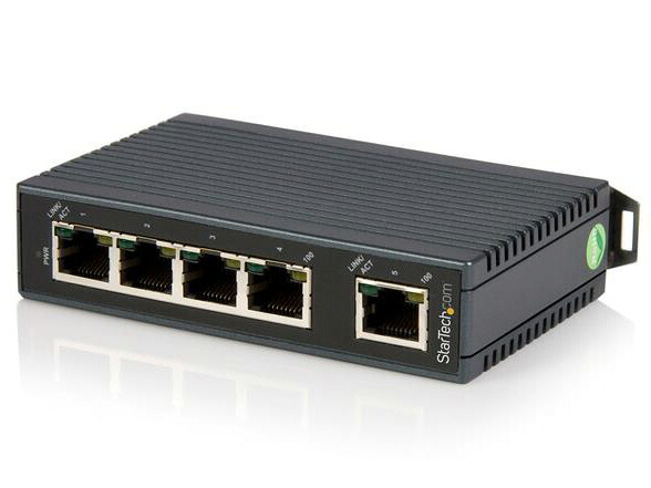 【尖んがり10倍】 StarTech.com 網状組織こしき IES5102 [黒いこと] [移らすす早さ：10BASE-T(10Mbps)/100BASE-TX(100Mbps) 界面数：5] 【P10倍】
