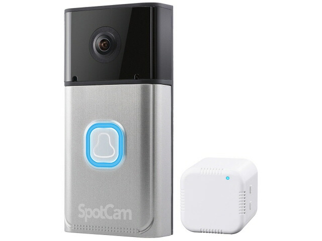 【尖んがり10倍】 PLANEX テレビドアホン SpotCam-Ring [印字機：スマートドアホン かっこ良い電話機相応う：○] 【P10倍】