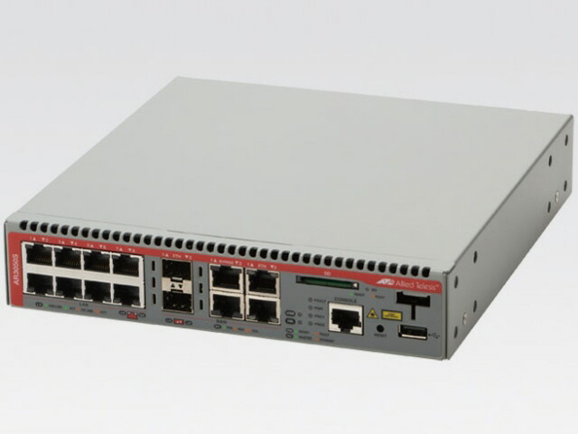 【ポイント10倍】 アライドテレシス 有線ブロードバンドルーター AT-AR3050S (RoHS) 1626R [有線LAN速度：10BASE-T(10Mbps)/100BASE-TX(100Mbps)/1000BASE-T(1000Mbps) 有線LANポート数：8 対応セキュリティ：VPN] 【P10倍】 55,358円