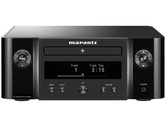 【尖んがり10倍】 マランツ 構成要素 M-CR612 [黒いこと] [相応う媒体：CD/CD-R/RW 最大限度最終生産物：120W ハイレゾ：○] 【P10倍】