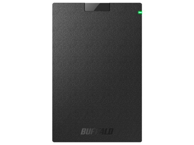 【ポイント10倍】 バッファロー 外付け ハードディスク HD-PGAC1U3-BA [ブラック] [容量：1TB インターフェース：USB3.2 Gen1] 【P10倍】