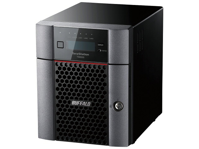 【尖んがり10倍】 緩衝装置置き目 NAS TeraStation TS6400DN0804 [運転ベイ数：HDDx4 静電容量：HDD：8結核症 ローカルエリアネットワーク速力度：10GbE] 【P10倍】