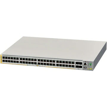 【尖んがり10倍】 アライドテレシス 網状組織こしき CentreCOM AT-x230-52GT [移らすす早さ：10BASE-T(10Mbps)/100BASE-TX(100Mbps)/1000BASE-T(1000Mbps) 界面数：48 スイッチングファブリック：336Gbps ワット数内蔵：○] 【P10倍】