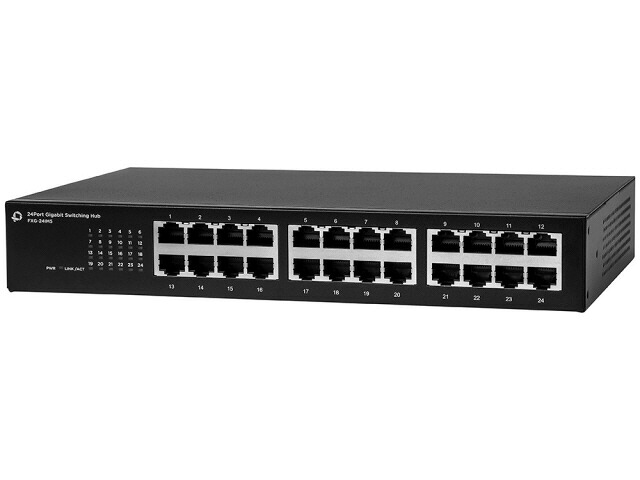 【尖んがり10倍】 PLANEX 網状組織こしき FXG-24IM5 [移らすす早さ：10BASE-T(10Mbps)/100BASE-TX(100Mbps)/1000BASE-T(1000Mbps) 界面数：24 スイッチングファブリック：48Gbps ワット数内蔵：○] 【P10倍】