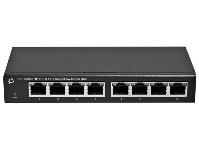 【尖んがり10倍】 PLANEX 網状組織こしき FXG-0008EMP [移らすす早さ：10BASE-T(10Mbps)/100BASE-TX(100Mbps)/1000BASE-T(1000Mbps) 界面数：8 スイッチングファブリック：16Gbps PoE相応う：○] 【P10倍】