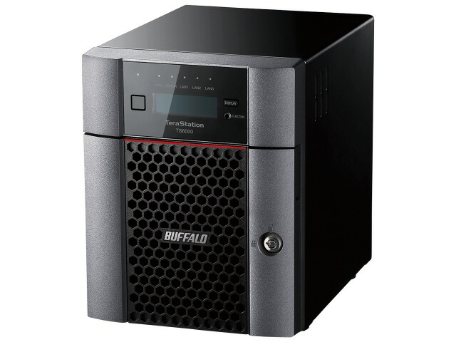 【尖んがり10倍】 緩衝装置置き目 NAS TeraStation TS6400DN0404 [運転ベイ数：HDDx4 静電容量：HDD：4結核症] 【P10倍】