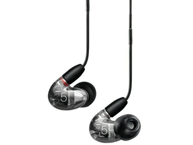 【尖んがり10倍】 SHURE イヤ電話機・受話器 AONIC 5 SE53BACL+UNI-A [せつ然たる] [印字機：カナル型 駆動動力操作手順：バランスド・アーマチュア型] 【P10倍】
