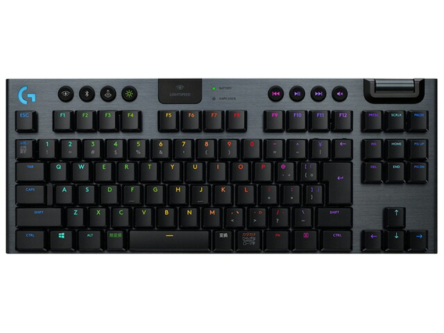 【ポイント10倍】 ロジクール キーボード G913 TKL LIGHTSPEED Wireless RGB Mechanical Gaming Keyboard-Tactile G913-TKL-TCBK [ブラック] 【P10倍】｜YOUPLAN