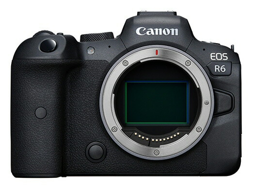 【尖んがり10倍】 CANON デジタル一眼写真機 EOS R6 上半身 [印字機：銀鏡受け答え 絵素数：2140万絵素(総絵素)/2010万絵素(法的有効性絵素) 撮像構成単位：フルサイズ/35.9mm×23.9粍/CMOS 掛け目：598g] 【P10倍】