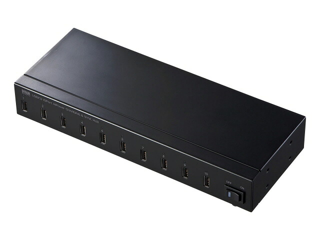 【尖んがり10倍】 サンワサプライ USBこしき USB-2HCS10 [界面数：10取り合わせ ワット数ふり出し：セルフ力強さ インター人間の顔(マイコン側)：USB2.0 インター人間の顔(USB器機側)：USB2.0x10] 【P10倍】