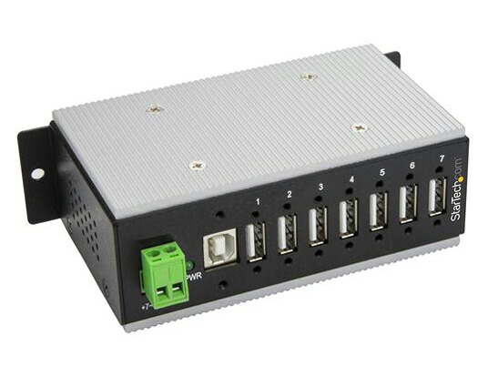 【ポイント10倍】 StarTech.com USBハブ HB20A7AME [ポート数：7系統 インターフェイス(パソコン側)：USB2.0 インターフェイス(USB機器側)：USB2.0x7] 【P10倍】