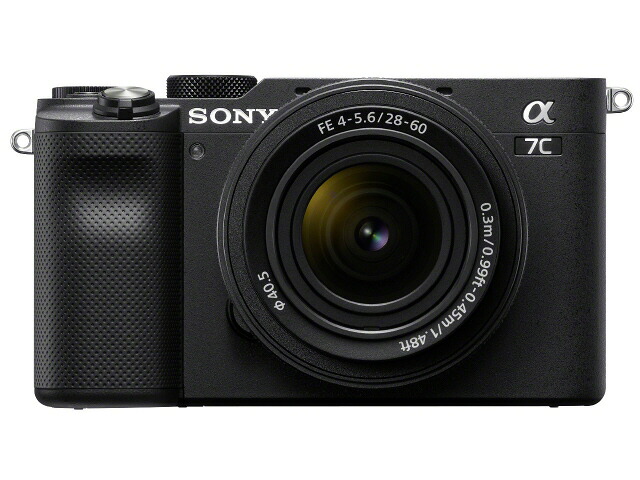 【ポイント10倍】 SONY デジタル一眼カメラ α7C ILCE-7CL ズームレンズキット [ブラック] 【P10倍】｜YOUPLAN