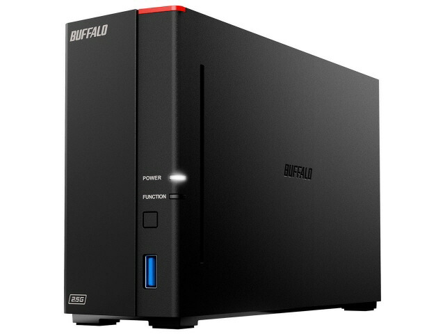 【ポイント10倍】 バッファロー NAS(ネットワークHDD) LinkStation for SOHO LS710DN0201B [ドライブベイ数：HDDx1 容量：HDD：2TB LAN速度：2.5GbE] 【P10倍】
