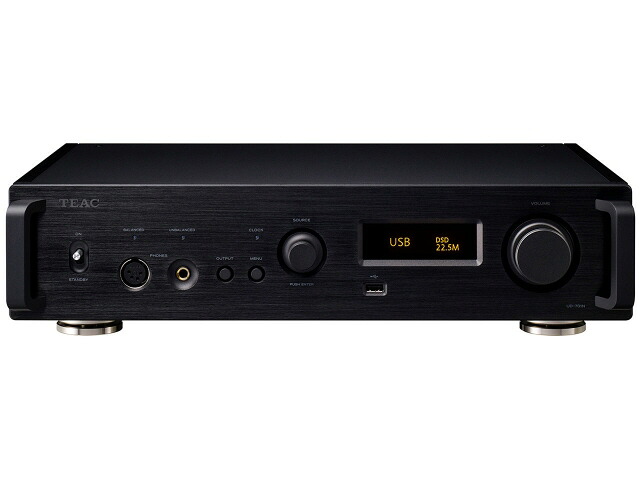 【尖んがり10倍】 TEAC 網状組織オーディオ電気蓄音機 UD-701N-B [黒いこと] [ハイレゾ：○ Bluetooth：○] 【P10倍】