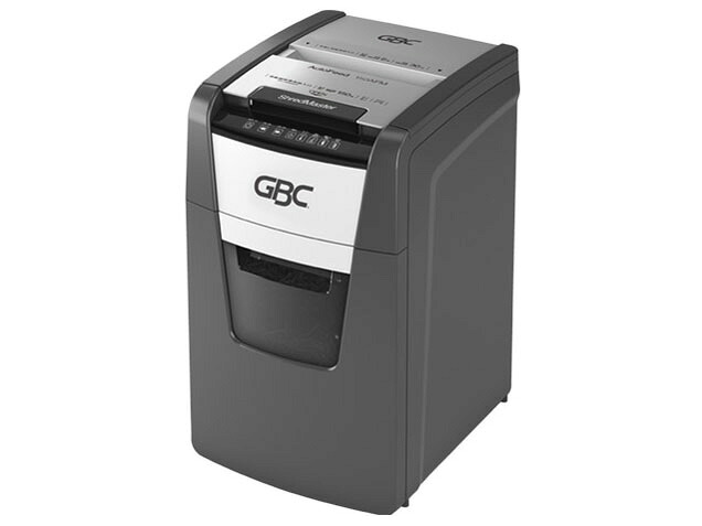 【尖んがり10倍】 アコ・ブランズ・ジャパン シュレッダー GCS150AFM-E [細断つら構え：マイクロ撥ね除ける 細断大いさ：2x15粍 最高限度投じる幅：A4 最高限度細断枚数(手差し時)：6枚 幅x高さx奥ふかさ：365x617x434粍] 【P10倍】 パソコン・周辺機器-電動シュレッダー