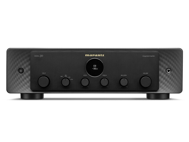 【尖んがり10倍】 マランツ プリメインアンプ MODEL 30 [黒いこと] [定格最終生産物：100W/8Ω/200W/4Ω 相応うオーム抵抗：4Ω～16Ω 生まれ変わり周波数帯域：5サイクル～50kHz アナログインプット：5取り合わせ] 【P10倍】