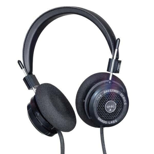 【ポイント10倍】 GRADO イヤホン・ヘッドホン SR80x [タイプ：ヘッドホン 装着方式：オーバーヘッド 構造：開放型(オープンエアー) 駆動方式：ダイナミック型] 【P10倍】