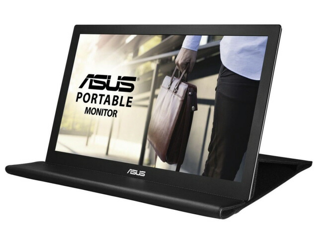 【ポイント10倍】 ASUS PCモニター・液晶ディスプレイ MB168B-J [15.6インチ] [モニタサイズ：15.6型(インチ) 解像度 (規格)：WXGA パネル種類：TNパネル 表面処理：ノングレア(非光沢) 入力端子：USBx1] 【P10倍】