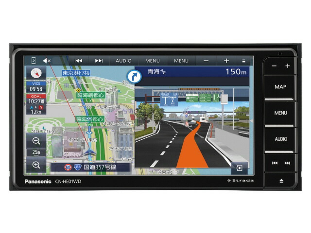 72％以上節約 パナソニック カーナビ ストラーダ CN-HE01WD 記録