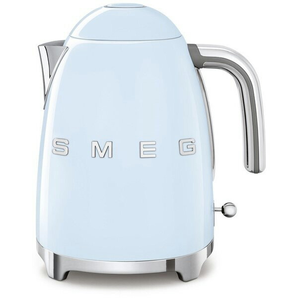 【尖んがり10倍】 SMEG 明かり湯わかし KLF03PBJP [Pastel blue] [印字機：明かり湯わかし 電気容量：1.7L コードレス温泉：○ 空焚き押しとどめる：○] 【P10倍】
