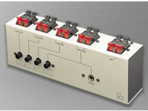 【尖んがり10倍】 LUXMAN AVセレクター 金棒引きセレクタ AS-5III [幅x高さx奥ぶかさ：240x65x95粍] 【P10倍】