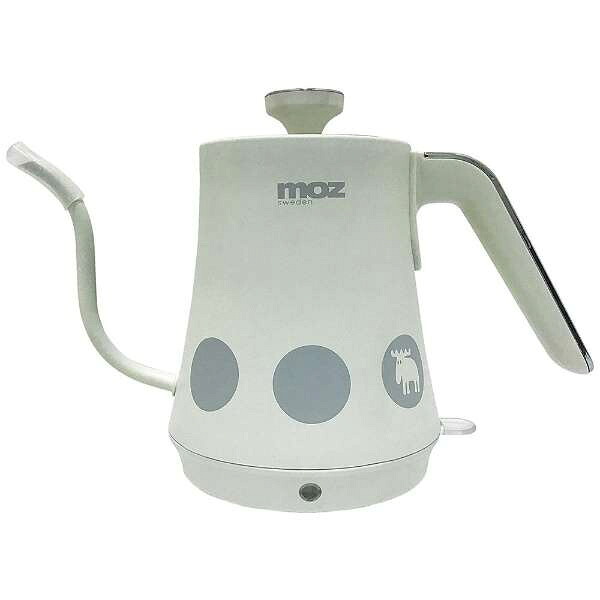 【ポイント10倍】 FARG&FORM 電気ケトル moz ドリップ電気ケトル EF-LC30(WH) [ホワイト] [タイプ：電気ケトル 容量：1L コードレス出湯：○ 空焚き防止：○] 【P10倍】